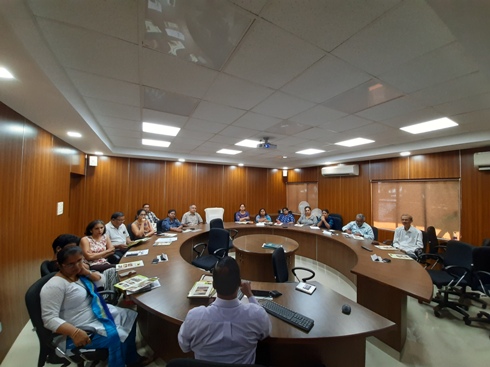 NJB conducted awareness programme on Jute Geotextile at PWD, Goa on 2nd March 2020 NJB conducted awareness programme on Jute Geotextile at PWD, Goa on 2nd March 2020