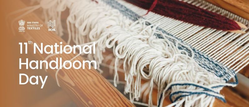 The National Handloom Day will be celebrated on Thursday, 7 August 2025