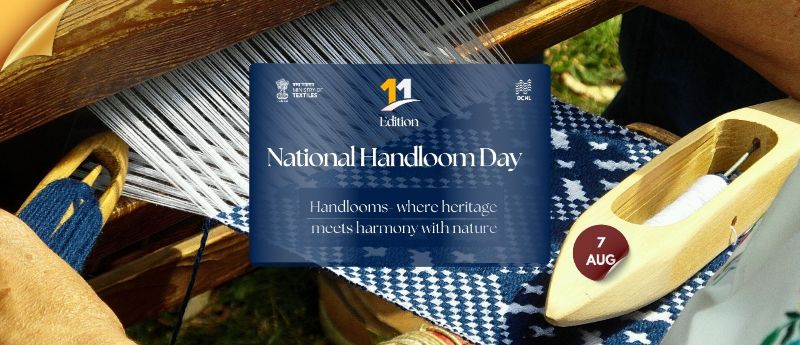 The National Handloom Day will be celebrated on Thursday, 7 August 2025