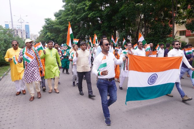 National Jute Board organised Tiranga walk on 15/08/2024