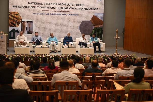 Glimpses of National Symposium on Jute Fibre- Ahmedabad on 18 Sep 2024 Glimpses of National Symposium on Jute Fibre- Ahmedabad on 18 Sep 2024