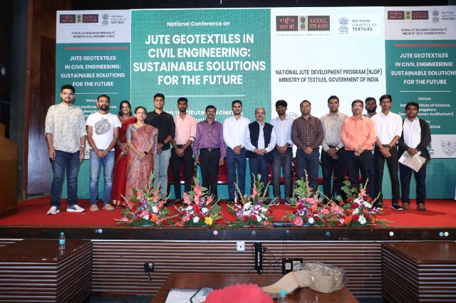 Glimpses of Jute Conference held at IISc on 13 Sep 2024