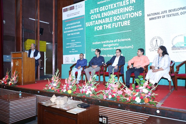 Glimpses of Jute Conference held at IISc on 13 Sep 2024