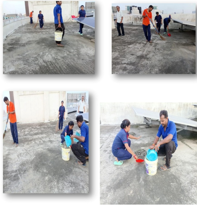 Swachhata Hi Seva: Glimpses of Cleanliness Drive at Office Building on 20.09.2024