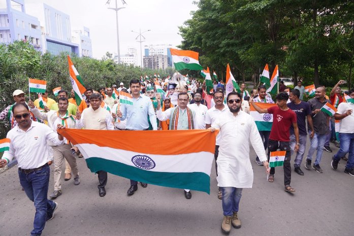 National Jute Board organised Tiranga walk on 15/08/2024 National Jute Board organised Tiranga walk on 15/08/2024